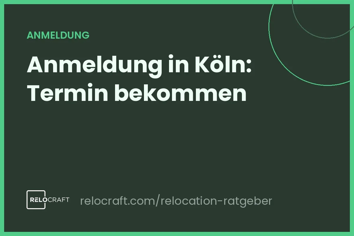 Anmeldung Köln: Kundenzentrum-Termin bekommen & Unterlagen