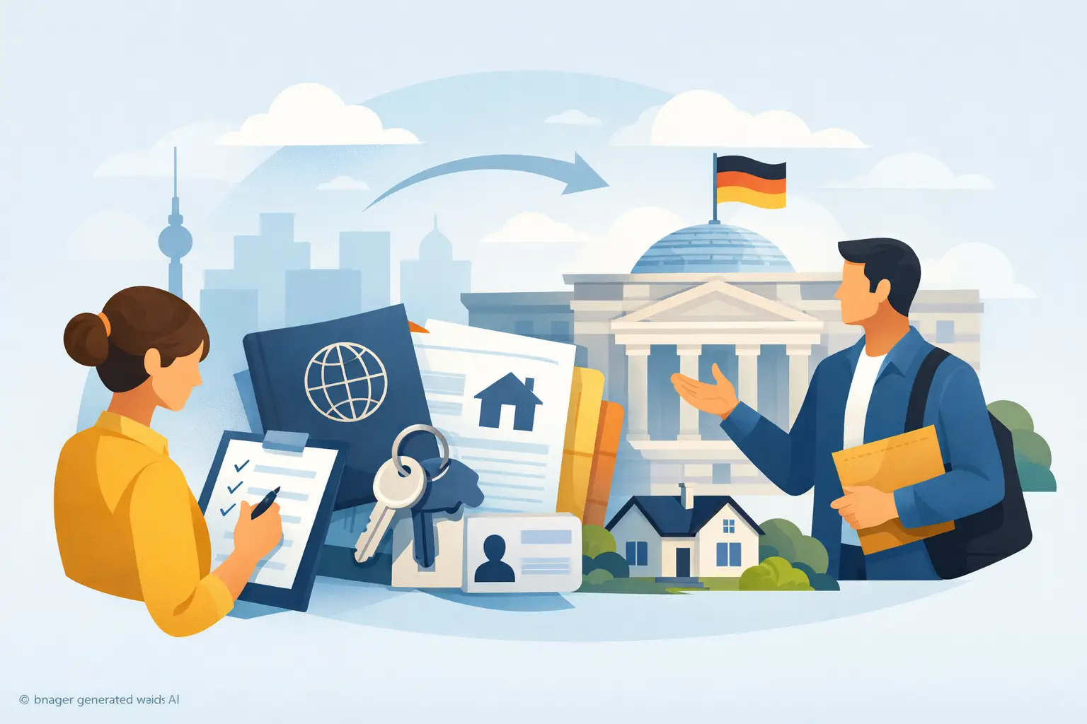 Anmeldung Wohnsitz Deutschland Ablauf klar erklärt