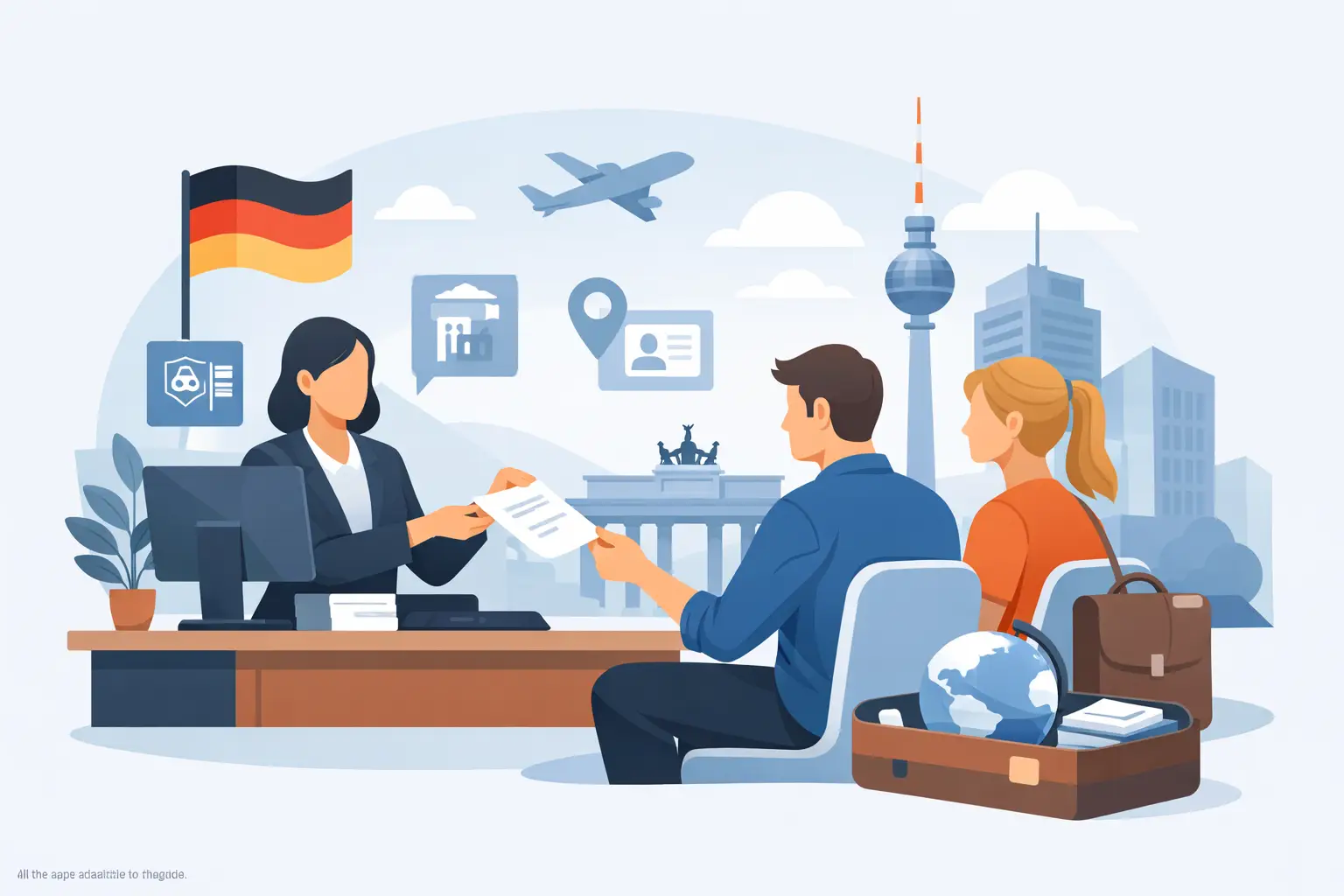 Behördenservice für Expats in Deutschland
