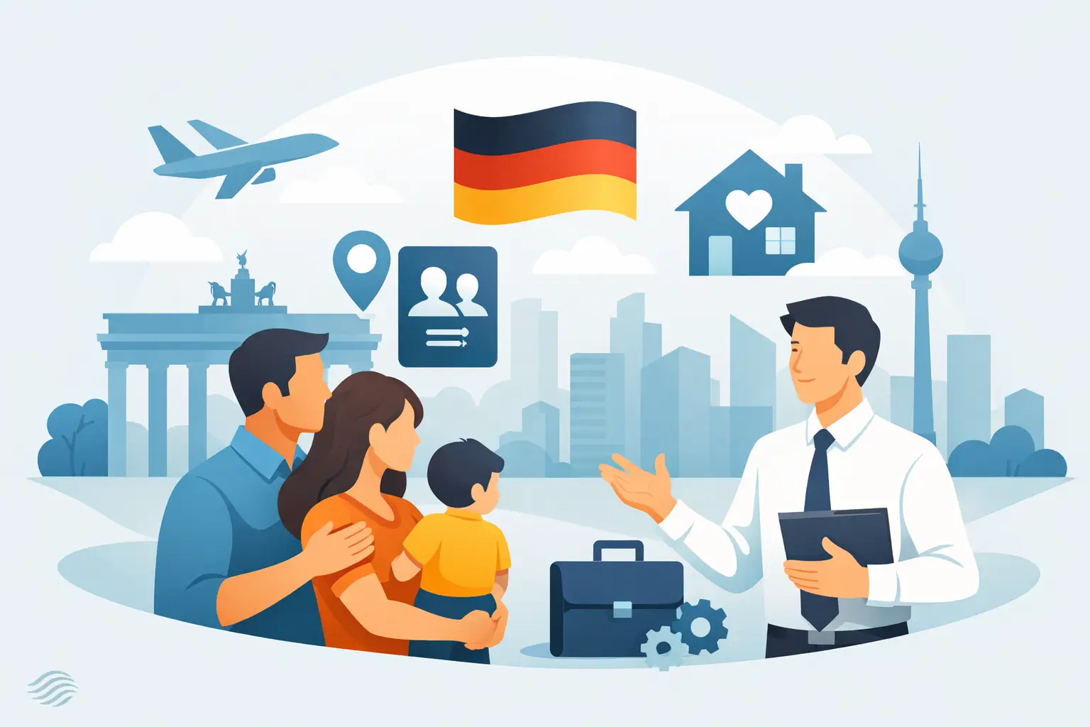 FAQ zum Familiennachzug für Fachkräfte in Deutschland
