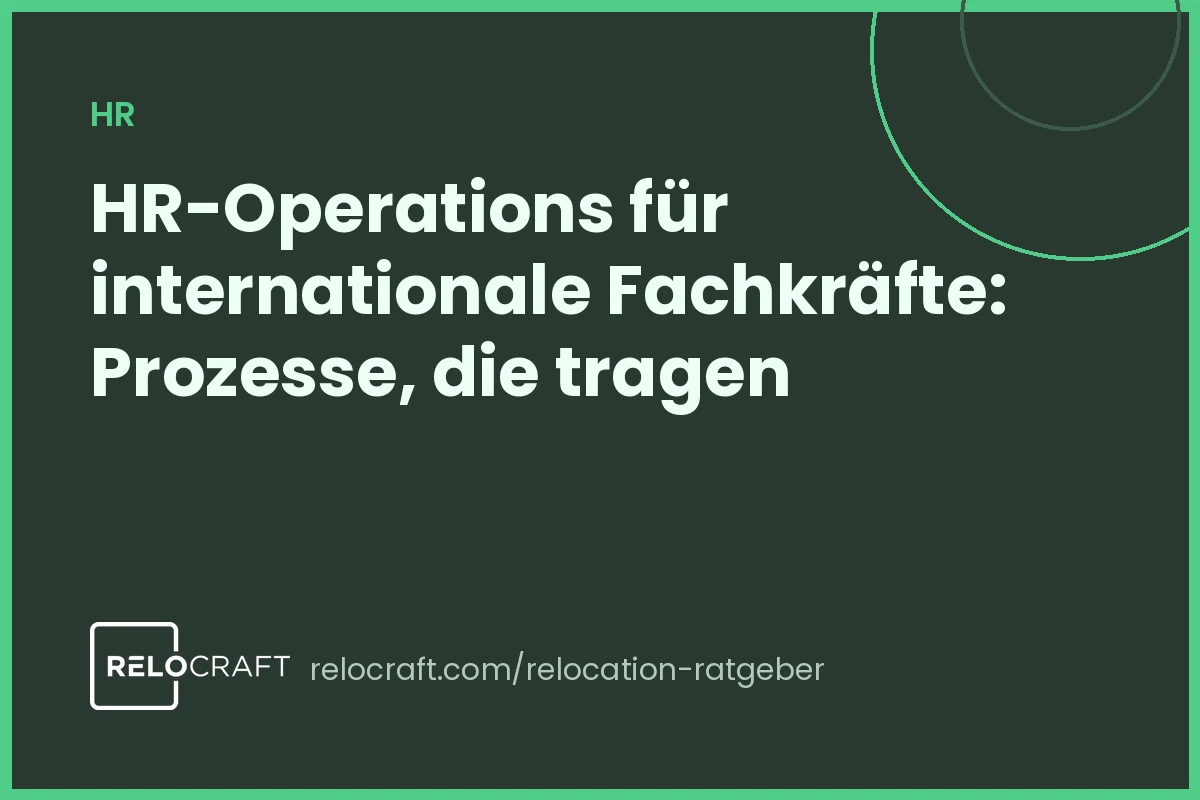 HR-Operations für internationale Fachkräfte 2026