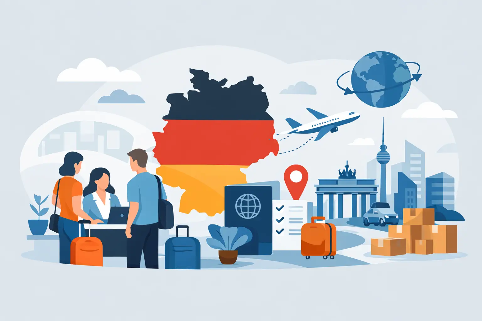 Relocation Agentur für Deutschland wählen