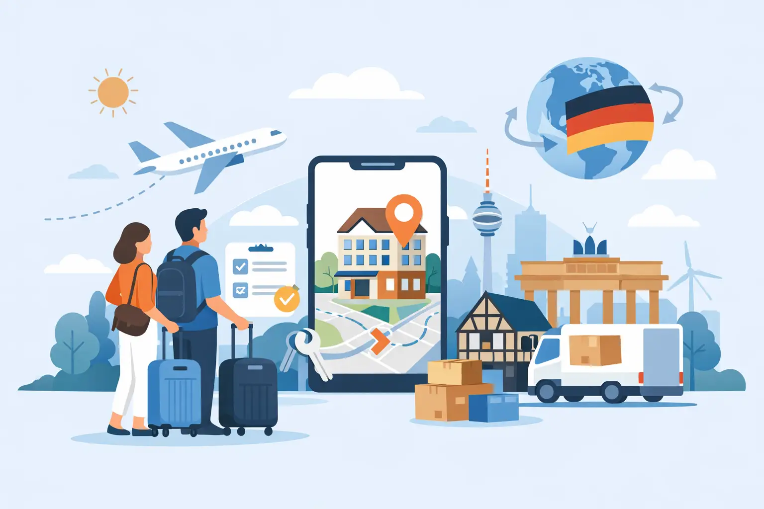 Relocation App für Expats in Deutschland