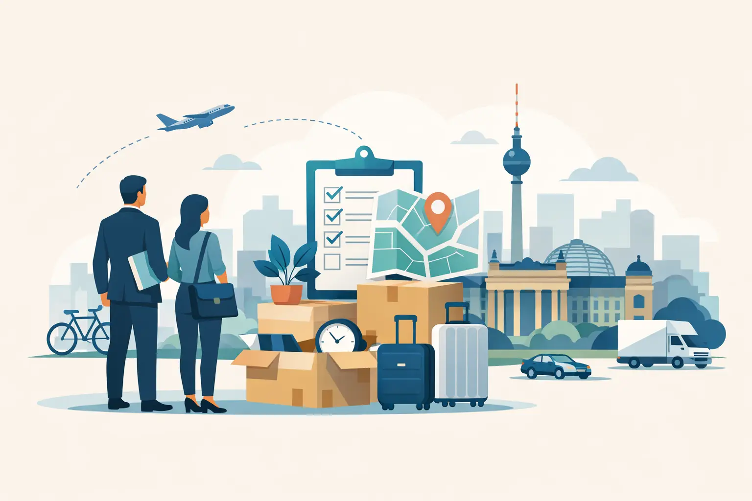 Relocation Berlin für Arbeitgeber planen