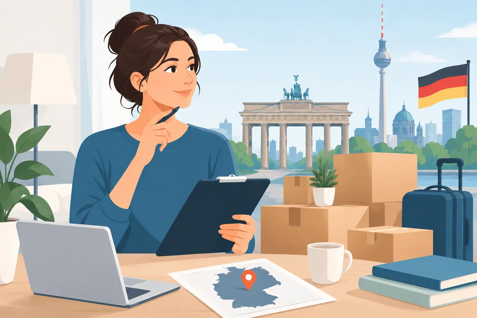 Relocation Checkliste für den Start in Deutschland