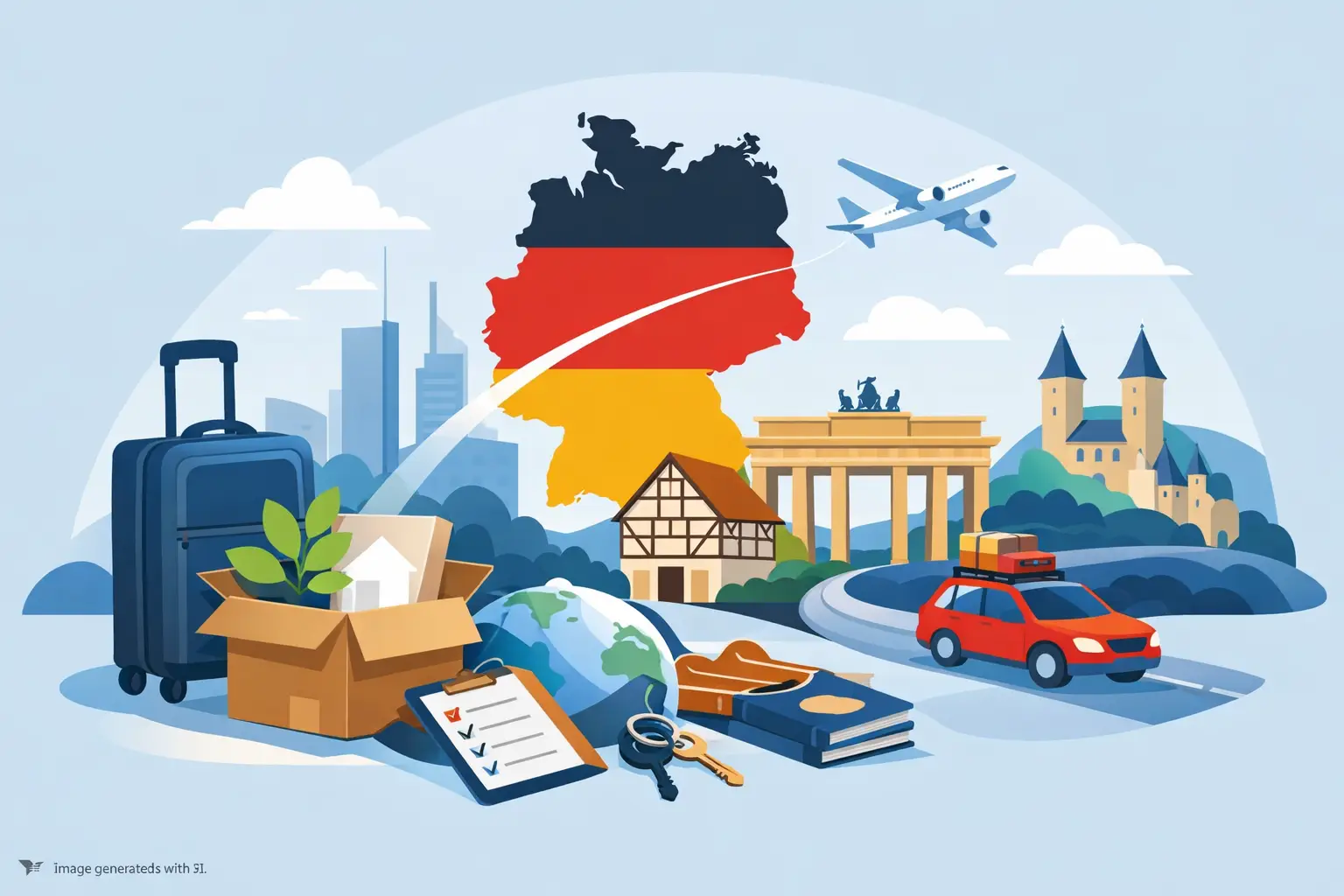 Relocation nach Deutschland planen und sicher ankommen