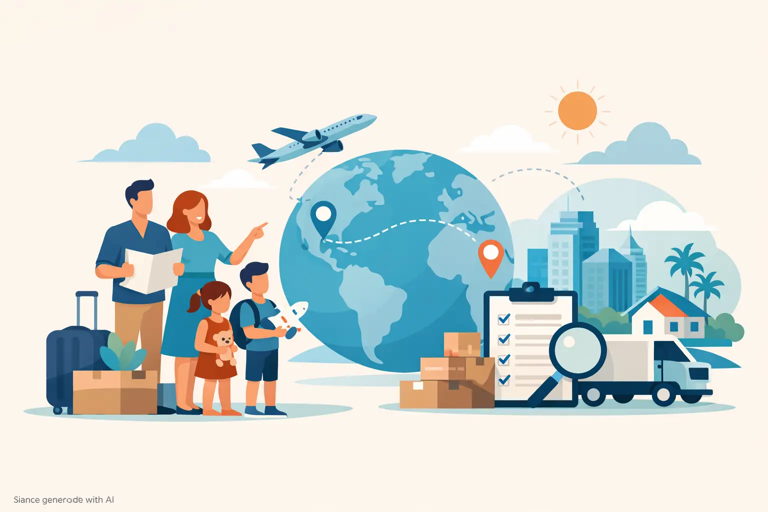Relocation Support für Familien richtig planen