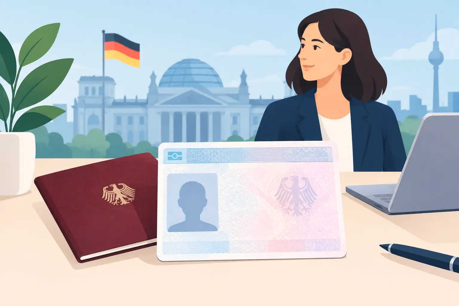 Was ist eine Fiktionsbescheinigung in Deutschland?