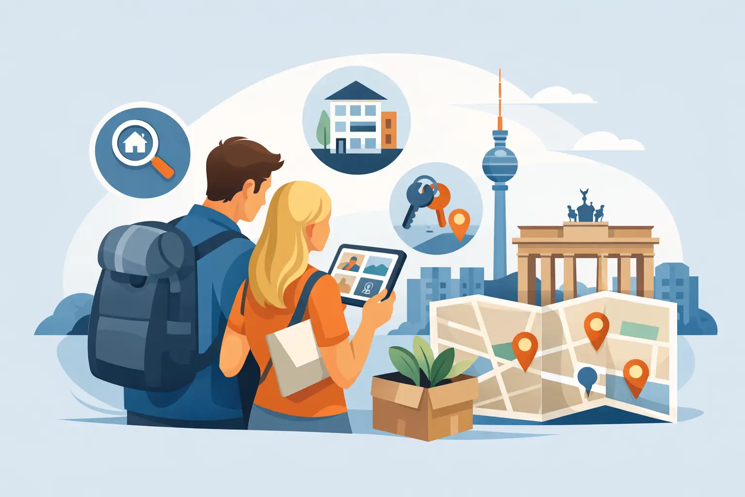 Wie finden Expats Wohnung in Berlin?