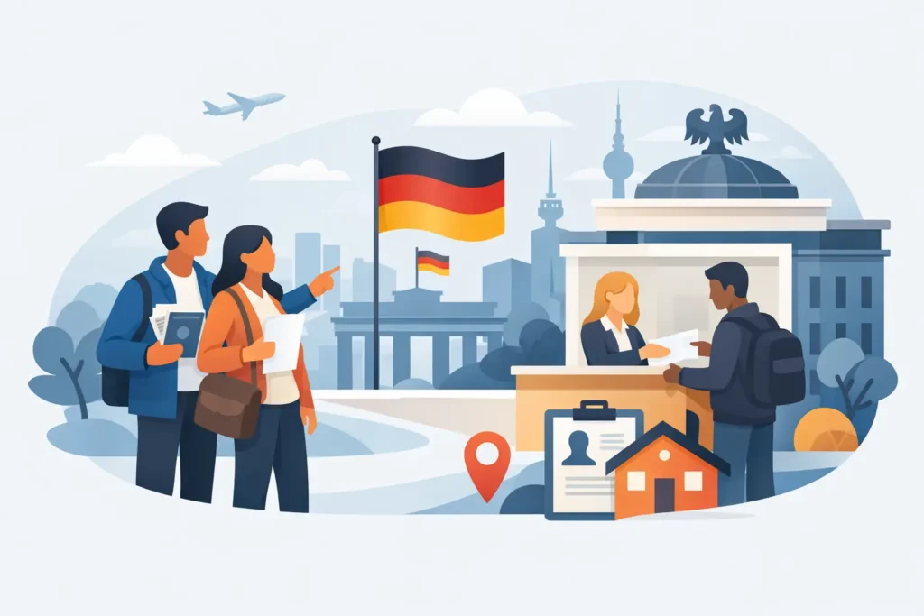 Anmeldung in Deutschland für Ausländer