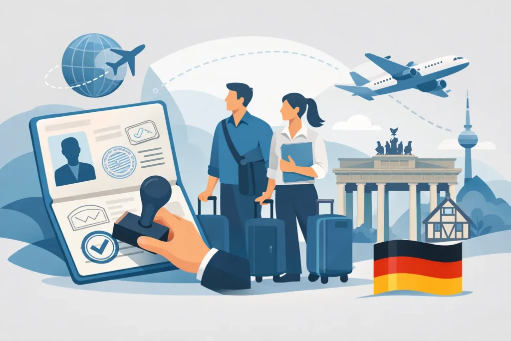 Visa Support für Fachkräfte in Deutschland