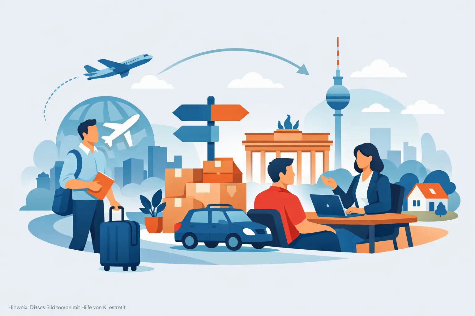 Wie funktioniert Employee Relocation in Deutschland?